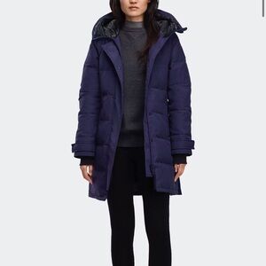 Canada Goose Women's Deep Blue Puffer Jacket
